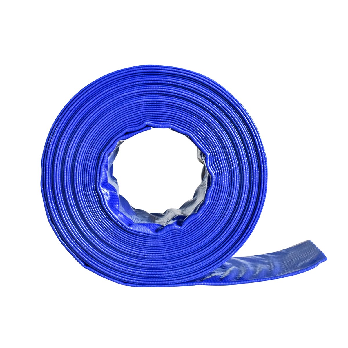 Furtun plat, siliconat pentru irigat din PVC 3 toli lungime 20m Breckner Germany